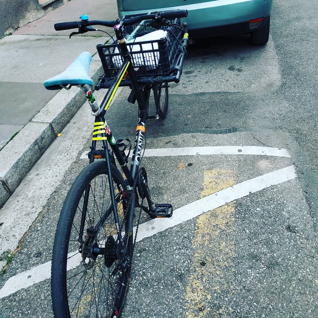 Vélo cargo de Lucie